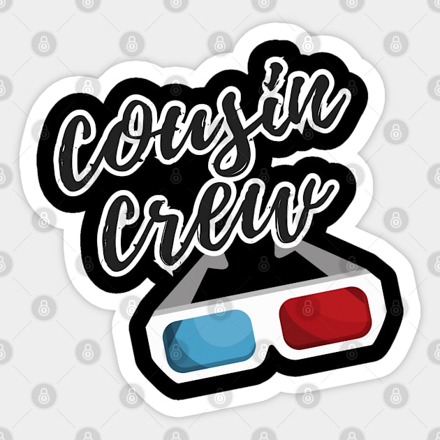 Cousin Crew, Cinema Day - Movies Sticker by euheincaio